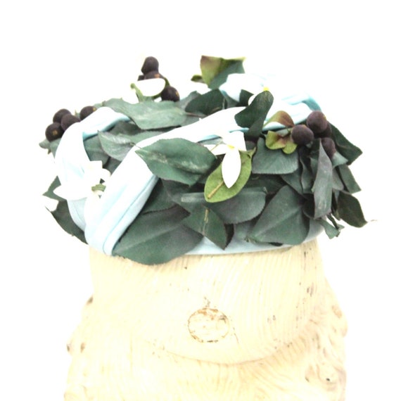 Vintage Don Anderson Womens Hat Garden Party 1940… - image 6