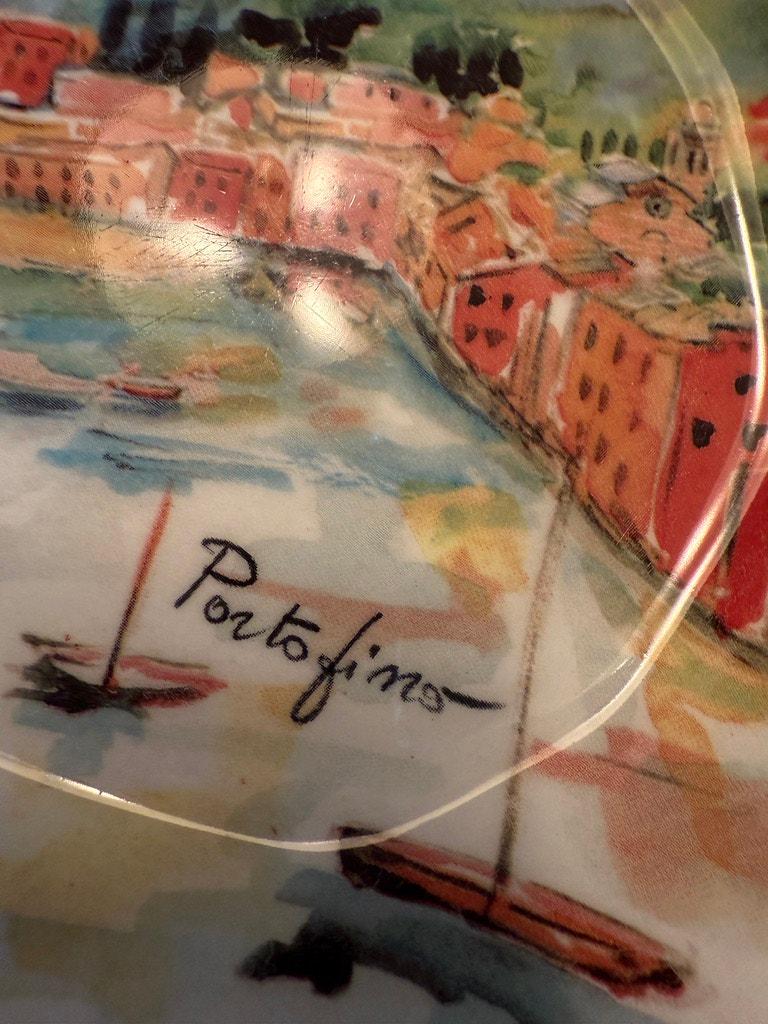 City Opificio Etico Bowl Portofino Italy Vintage Signed Stamped