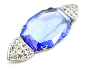 Broche Ancienne Cloche Sur Branche – Style Années 1920 – Occasion Vintage