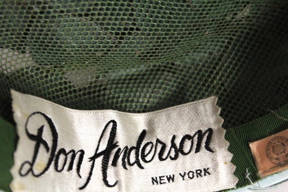 Vintage Don Anderson Womens Hat Garden Party 1940… - image 8