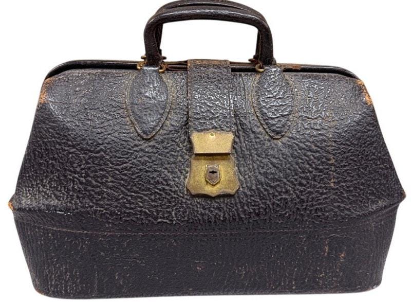 アンティーク　ドクターバッグ Antique doctor bag - Etsy 日本