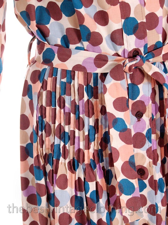 Vintage 1974 Marimekko Designer Maxi Dress Bubble… - image 5