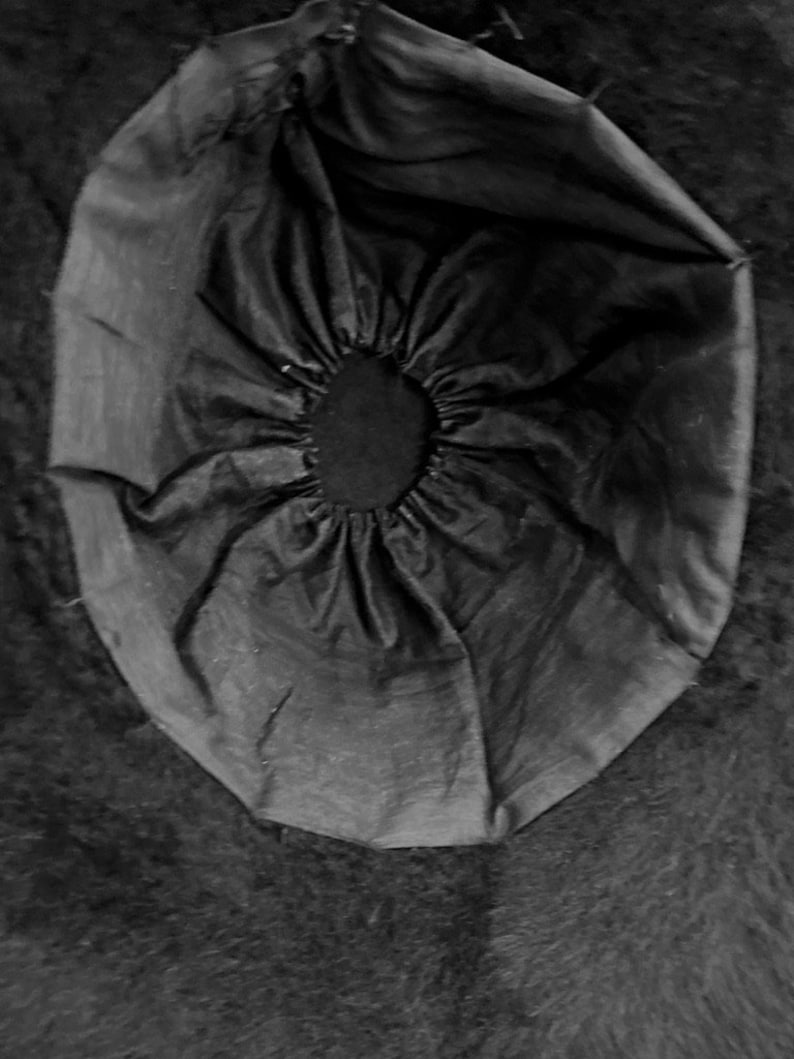 Antique Victorian Ladies Hat Wide Brim Beaver Fur Felt - Etsy