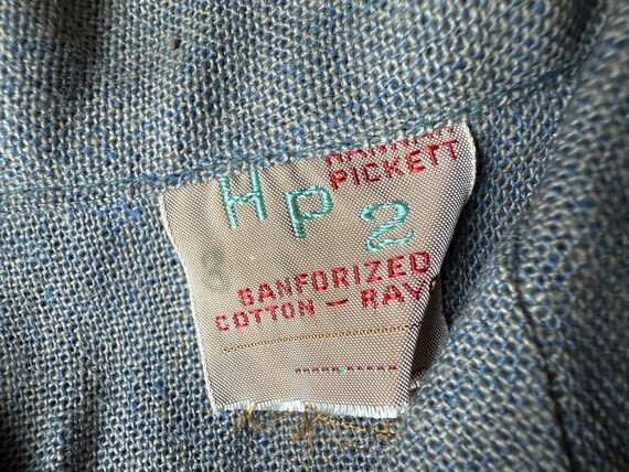 VTG Deadstock 40s Hannah Pickett Sanforized Star Collar Kids American Pickers View 5
