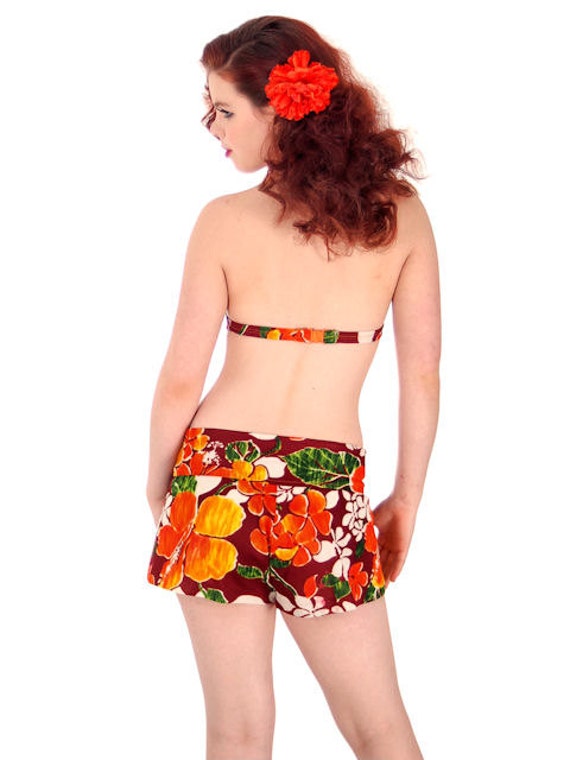 Vintage Womens S Swimsuit Bathing Suit 1970s 2 Pi… - image 3