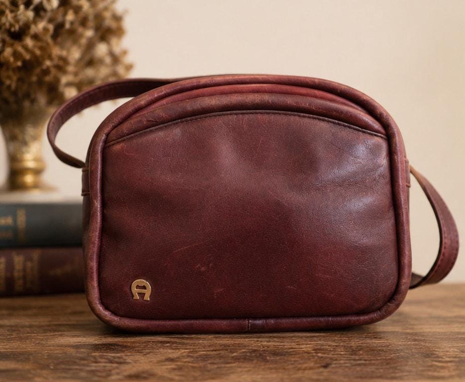 Cordovan Leather Handbag - Etsy