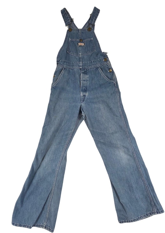 【匿名配送】60s オシュコシュ ビゴッシュ オーバーオール ブルーデニム 送料無料]OSHKOSH B'gosh⁄オシュコシュビゴッシュ⁄デニム OshKosh B