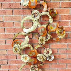 c.jere 82' メタルウォールスカルプチュア curtis jere Curtis Jere Metal Wall Art Sculpture - Etsy