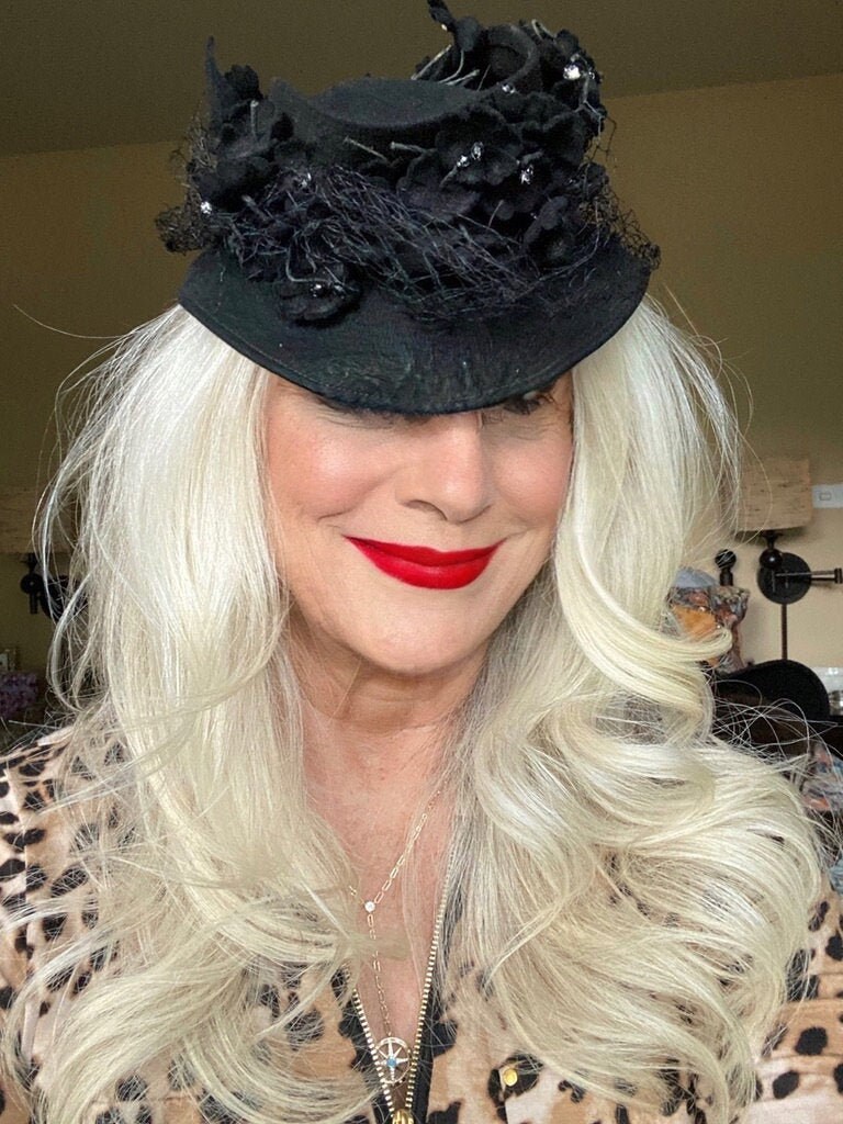 Vtg Ladies Hat 1940s Military 