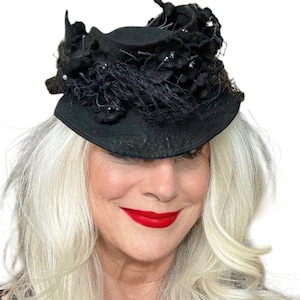 Vintage 1940er Jahre Damenhut Fascinator Westernhut Vintage Stil