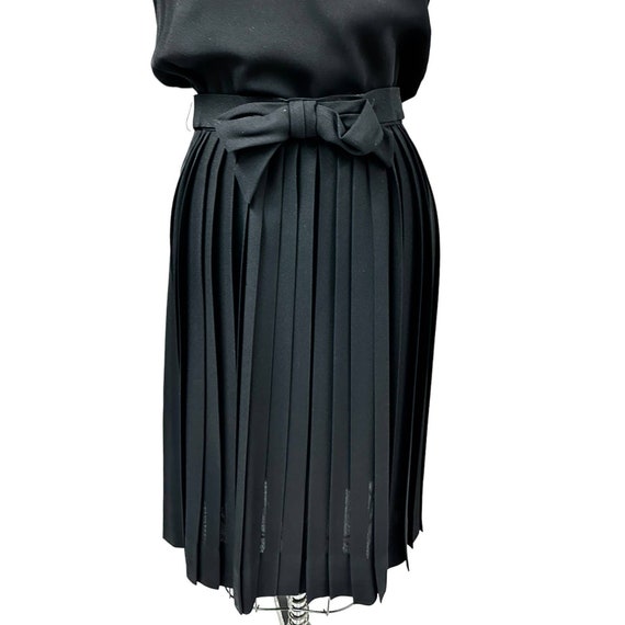 Jaren 1950 VTG Suzy Perette zwarte crepe mouwloze cocktailpartyjurk maat M LBD Etsy Nederland