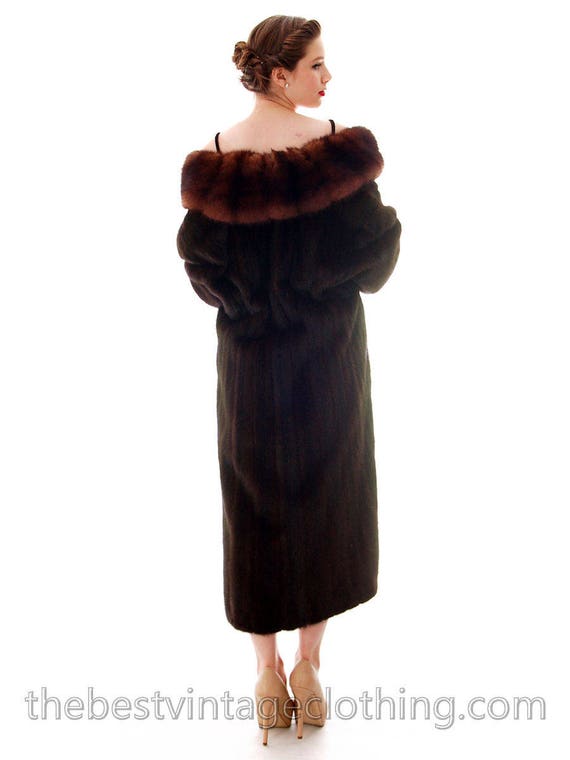 full length blackglama mink coat