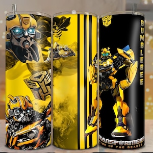 PACK OF 2 Transformers Tumbler PNG | 20oz Skinny Wrap for Sublimation | Optimus Prime Digital Download | Robot Cup Design | Instant Download