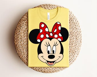 Retro Minnie Mouse Shirts, Disney Magic Kingdom Shirt, Minnie Mouse Trip Shirt, Family Vacation Shirt, Vintage Disney Shirt 2026