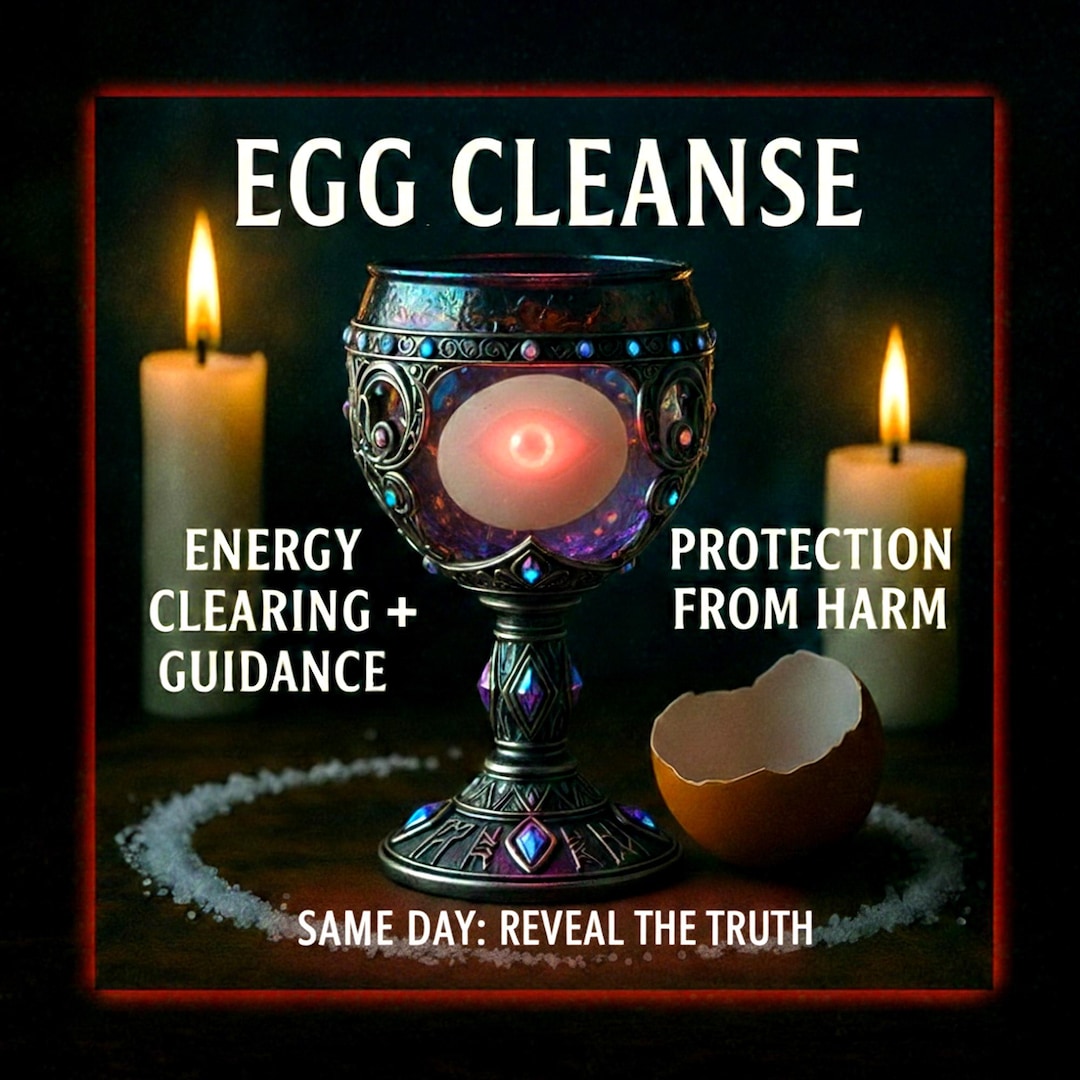 Same Day Egg Cleanse Reading | Evil Eye Removal, Energy Clearing - Etsy