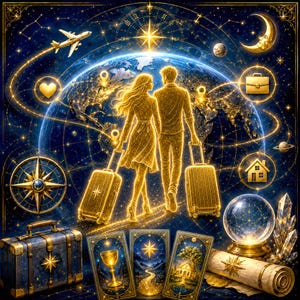 Personalized Astrocartography Reading, Relocation Astrology Map, Love Career Home (24H PDF Report)