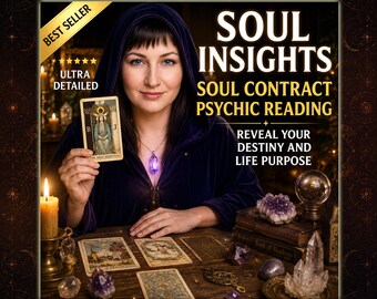 Soul Contract Psychic Reading: Past Life & Karmic Insights (Same Day Reading)