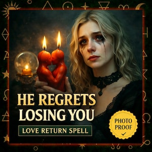 Cry For You Begging Spell: Custom Love & Revenge Ritual