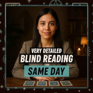 Blind Tarot Reading | Same Day Psychic Insight | Honest and Detailed Love Reading, Relationship Reading, Soulmate and Future Reading