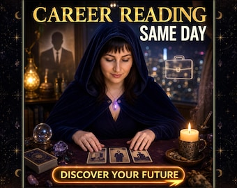 Lectura de tarot profesional el mismo día / Lectura psíquica sobre cambio de trabajo, ascenso, finanzas y trayectoria laboral