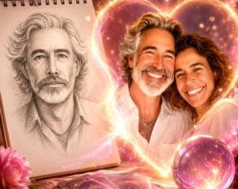 Soulmate Drawing and Psychic Reading | Future Partner Sketch (Same Day)