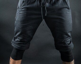 Elevate Your Yoga Sessions with Men's Unisex Yoga Shorts - Perfect Blend of Comfort and Style