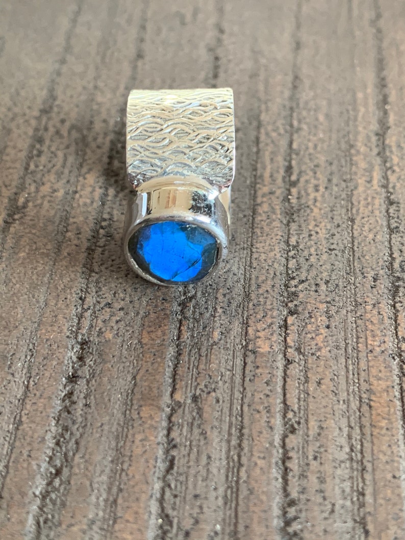 Stone Ring-Statement Ring-Blue Labradorite Boho Ring Gypsy Ring Labradorite Sterling Silver Ring Festival Jewelry-Stone Jewelry