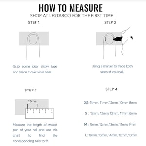 Finger Nail Sizer Ruler Black Ombre Silver Press on Nails | Short Square Gradient Fake Nails ...