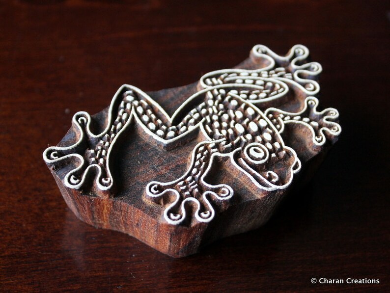 Indian Wood Stamp Pottery Stamp Textile Print Stamp Etsy