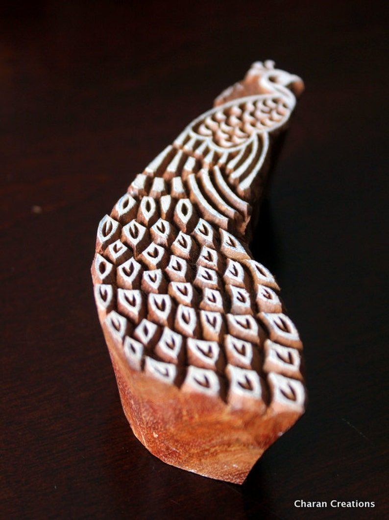 Indian Wood Textile Stamp wood block stamp tjaps pottery Etsy