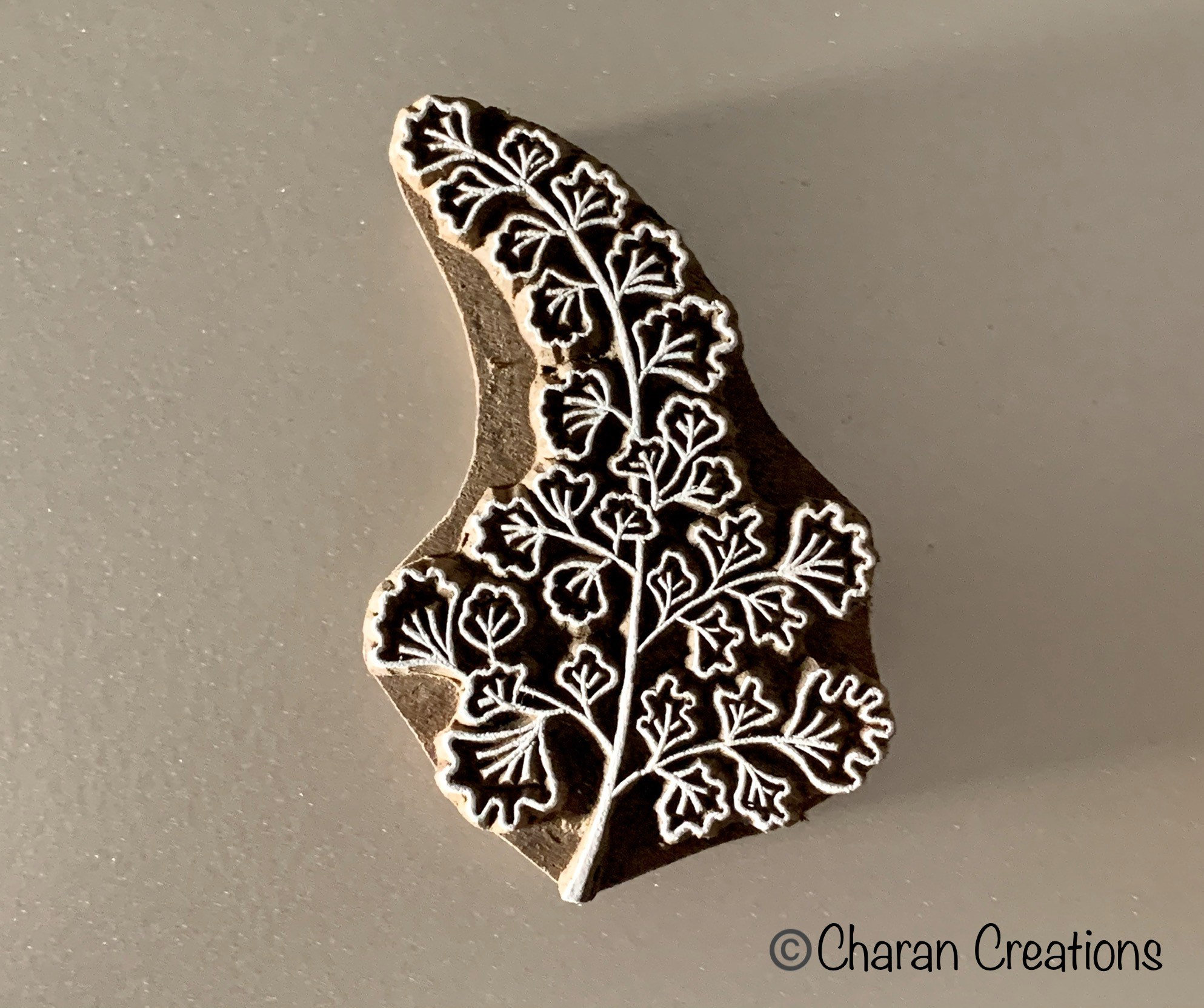 Textile Stamp Pottery Stamp Indian Wood Stamp Tjaps Etsy