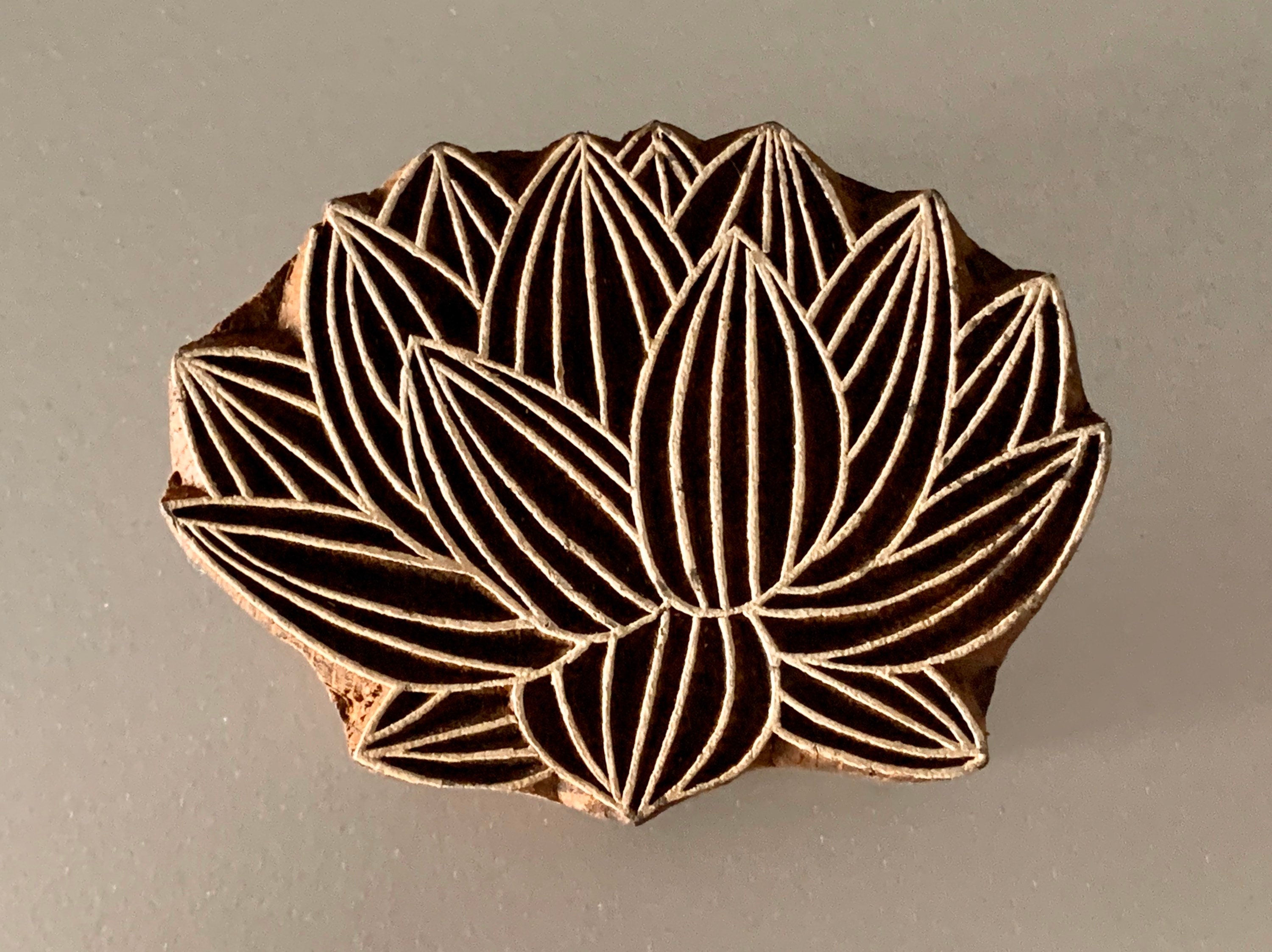 Indian Wood Stamps Textile Stamp Tjaps Pottery Stamp Hand Etsy