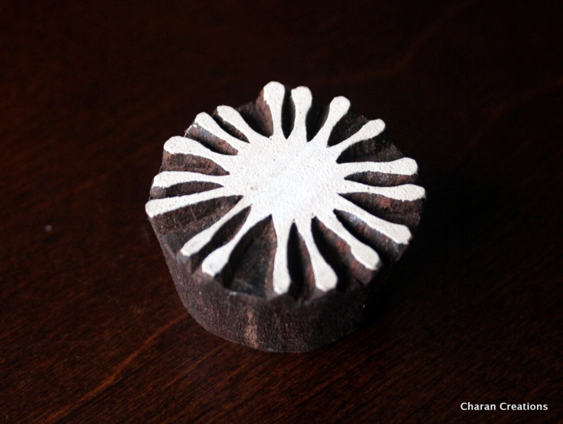 Indian Wood Stamps Batik Stamps Tjaps Wood Block Stamps Etsy