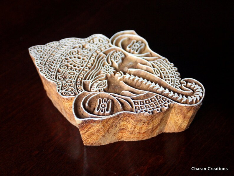 Indian Wood Stamps Textile Stamps Pottery Stamps Blockprint Etsy