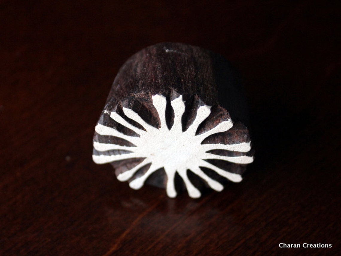 Indian Wood Stamps Batik Stamps Tjaps Wood Block Stamps Etsy