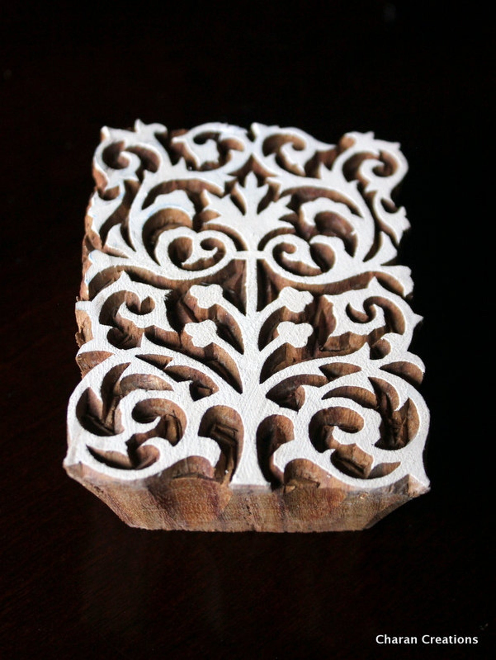 Indian Wood Stamps Textile Stamp Tjaps Pottery Stamp Hand Etsy