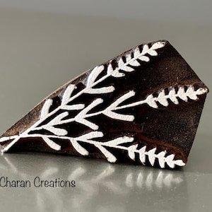 Pottery Stamp, Textile stamp, Indian Wood Stamp, Tjaps, Blockprint Stamp, Printing Stamp Blocks- Lavender