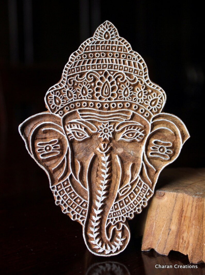 Indian Wood Stamps Textile Stamps Pottery Stamps Blockprint Etsy