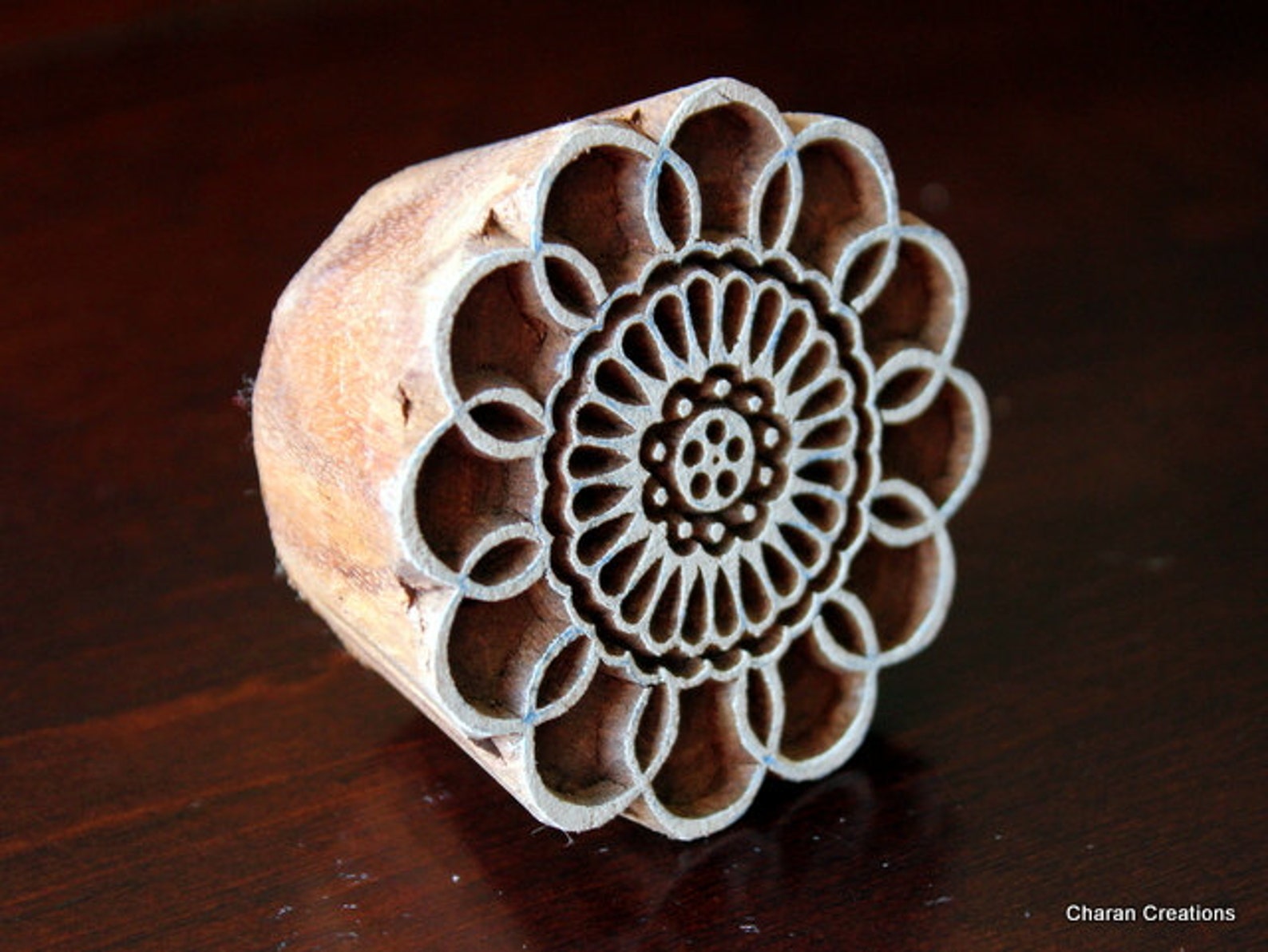 Pottery Stamps Indian Wood Stamp Textile Stamp Wood Blocks Etsy