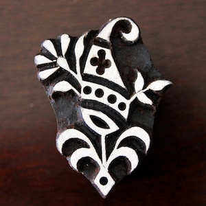 Keramik Stempel, Indianer Holz Stempel, Textil Stempel, Holzsteine, Tjaps, Druckstempel- Paisley
