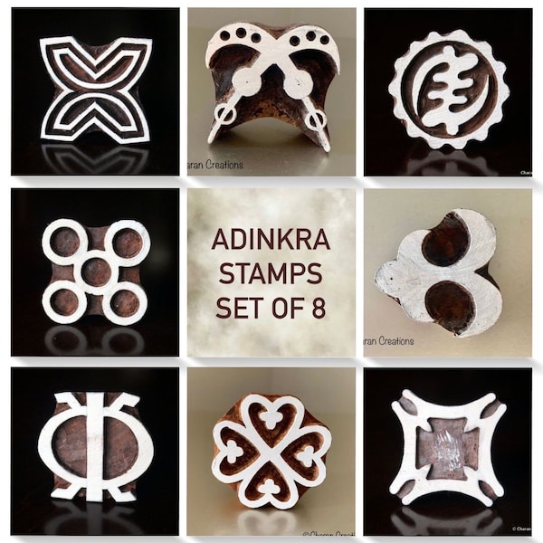 Adinkra Stamps Etsy