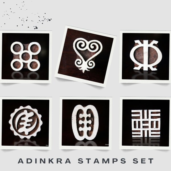 Adinkra Stamps Etsy