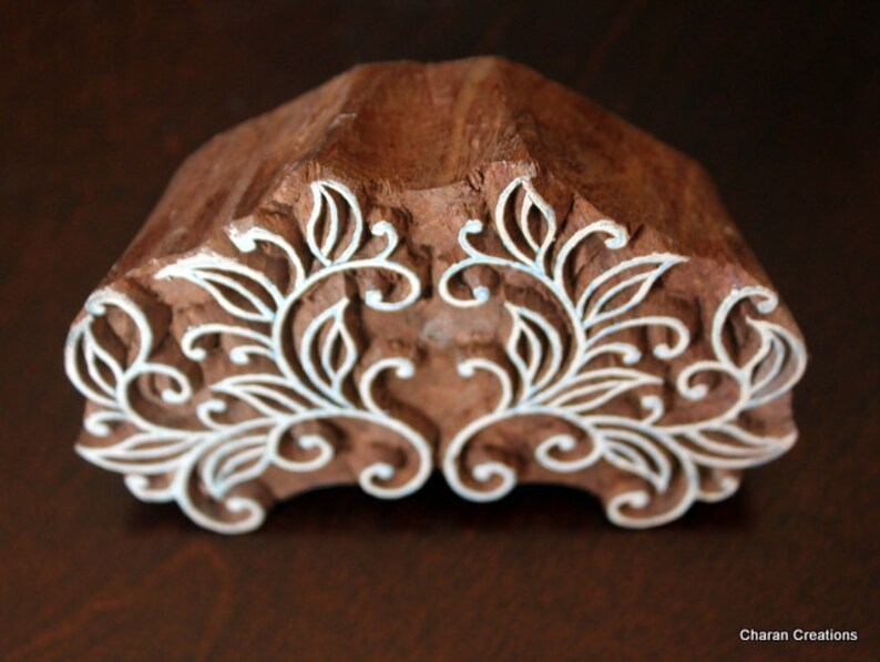 Pottery Stamps Indian Wood Stamp Textile Stamp Wood Blocks Etsy