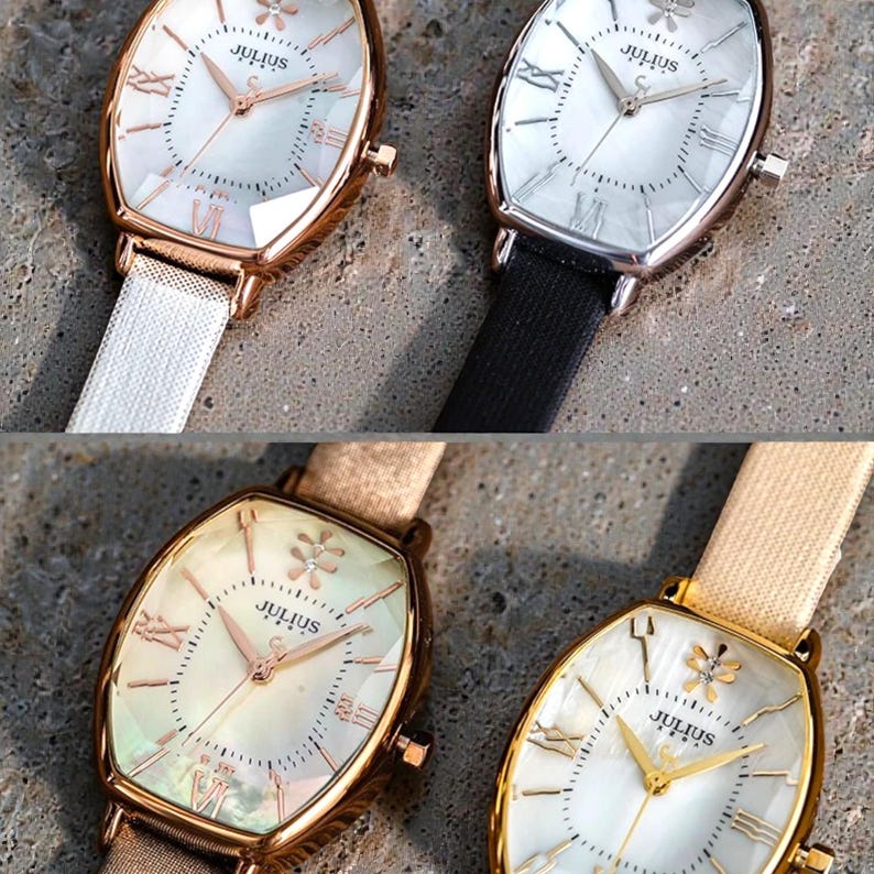 Sparkling Women’s Luxury Leather Watch Elegant Quartz Wristwatch for Ladies Romantic Fashion Analog Timepiece Gift for Her Daily Wear image 2