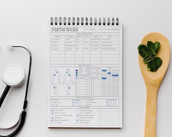 Monitoraggio dei sintomi - Pagine del diario sanitario / Monitoraggio del dolore, dell'umore, dei farmaci, del sonno e dell'alimentazione / Pianificatore di malattie croniche