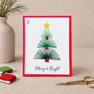 Semi Circular Christmas Tree Template