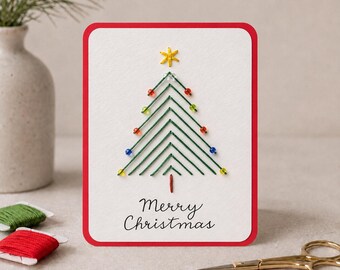 Colorful Pearls Christmas Tree Template