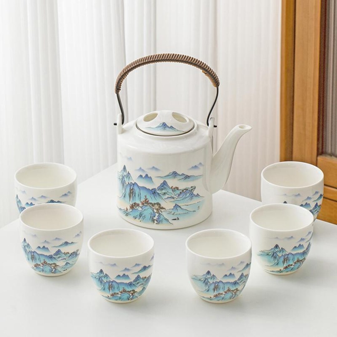 Handmade Ceramic Tea Sets | Jade Porcelain Teapot | Ceramic Kung Fu Tea ...