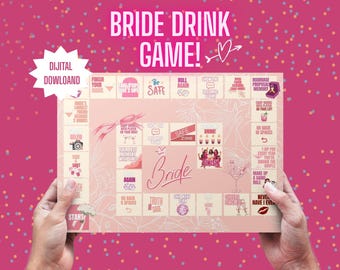 Bachelorette Party Games Bundle | Printable Bridal Shower Game Kit | Hen Party Quiz for Bride | Instant Download Fun Activities