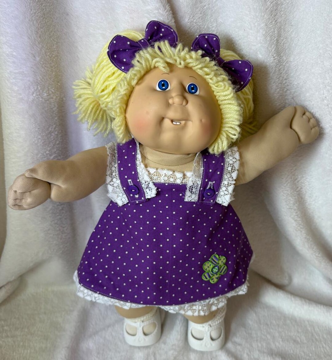 Vintage Cabbage Patch Kid Dolls/purple - Etsy Australia